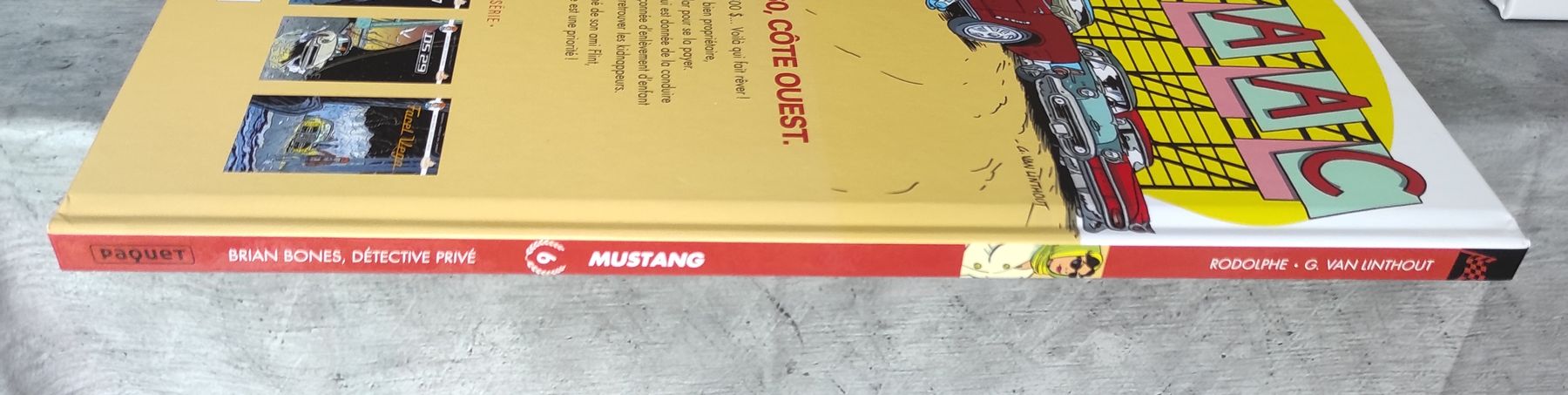 Fumetti: BRIAN BONES 6. Mustang (EO avec Ex Libris) – Usato da Biel/Bienne venduto da pijama 8