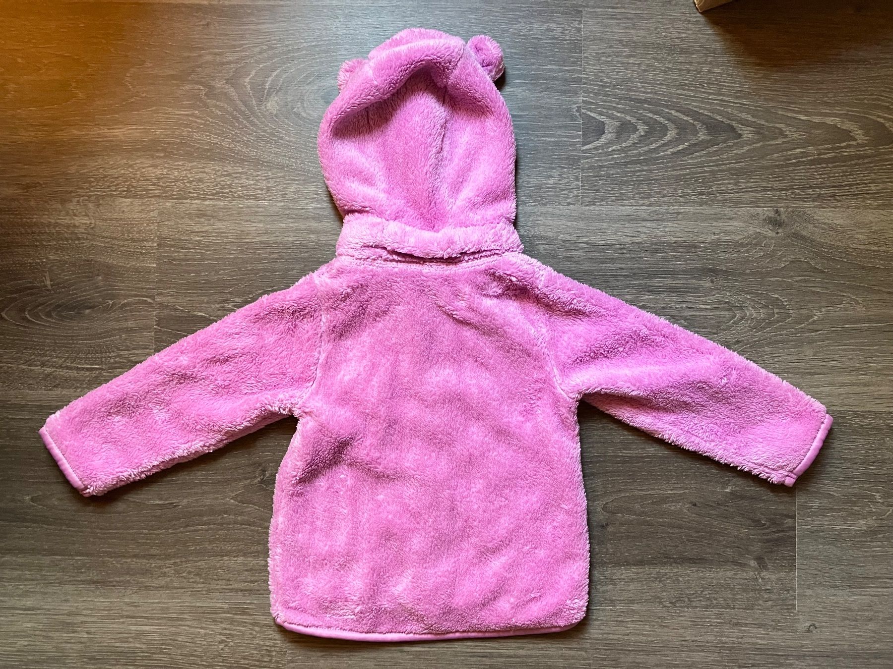 H&M Jacken & Mäntel: Jacke/Teddyjacke mit Kapuze H&M Gr. 86 – Gebraucht aus Gattikon von stri_lgs79 2