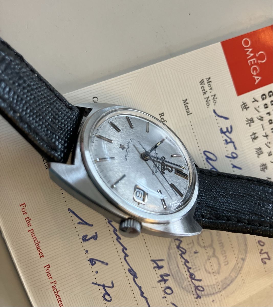 Omega Montres: Omega Constellation Automatic Chronometer Herren Uhr mit Pap – D'occasion à Jonen par ursi161066 1
