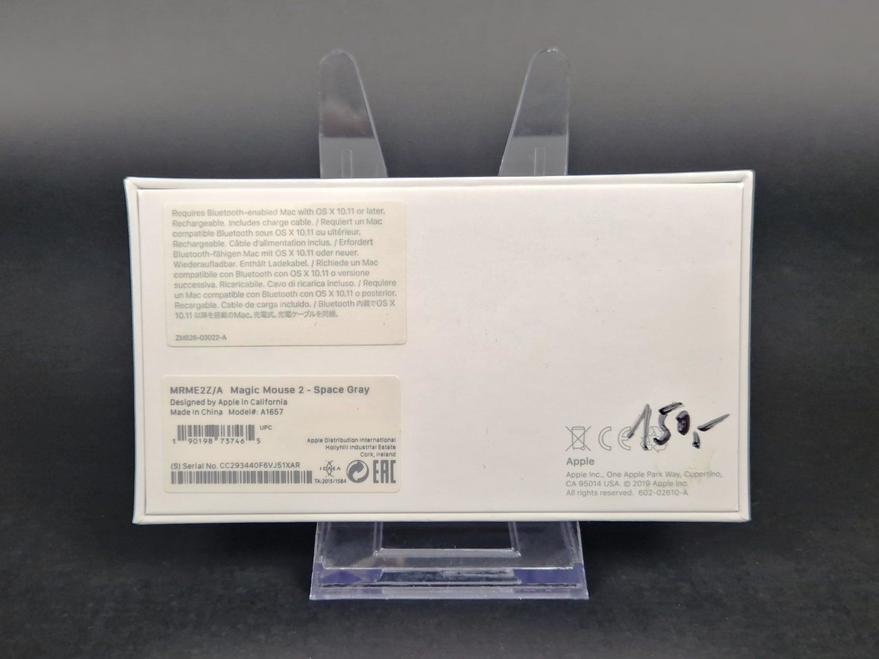 Apple Mouse: Magic Mouse 2 Apple- space gray – Nuovo (secondo la descrizione) da Basel venduto da Restwert_Basel 1
