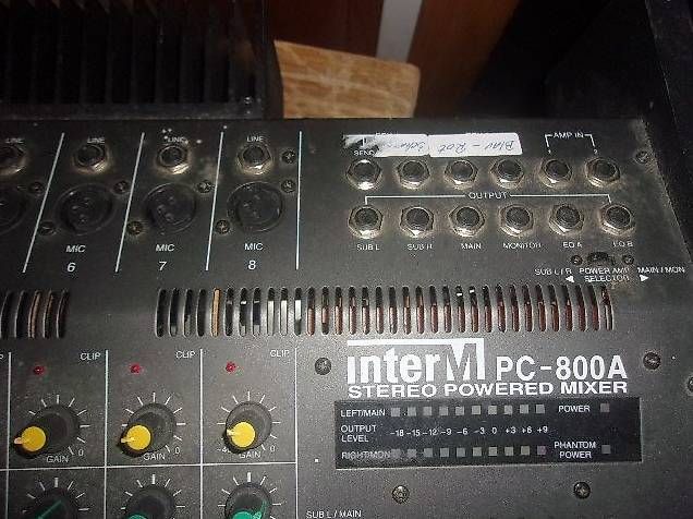 Platines de mixage: InterM PC-800A – D'occasion à Brittnau par hei_7jdk 1