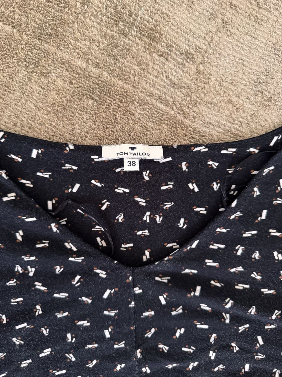 Tom Tailor Vestiti: Tom Tailor dress, size 38, summer dress, black pattern – Usato da Zürich venduto da Tanja_G88 3
