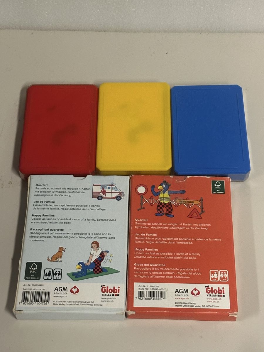 Giochi: Globi Quartett spiele Set Kartenspiele – Usato da Deitingen venduto da Himhip 1