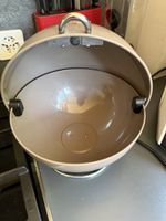 Wesco Brotdose Kugel Form beige gebraucht