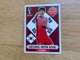 Heung-Min Son: Panini Extra Sticker Normal - WM 2022