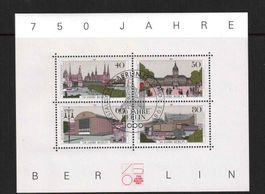 Berlin 750 Jahre Berlin 1987 - Bloc 8