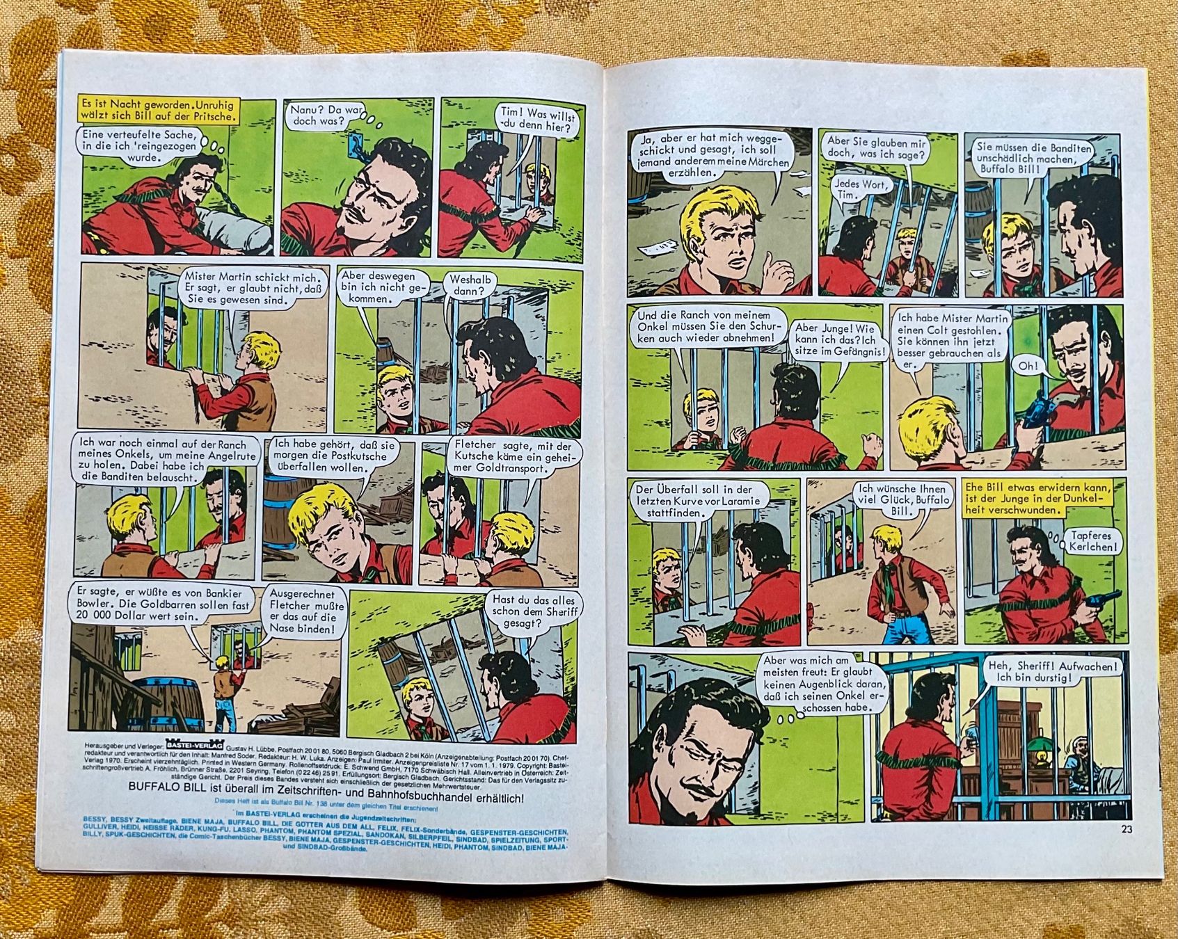 Comics: Buffalo Bill Heft Nr 537 von 1979 ? – Gebraucht aus Endingen von nathan05 6