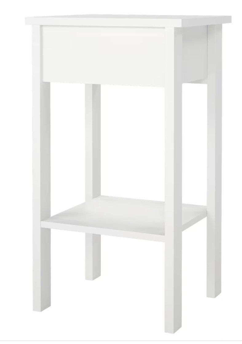 Ikea Nachttische: Nachttisch weiss mit Schublade und Ablage – Gebraucht aus Rehetobel von dne_b76f 3