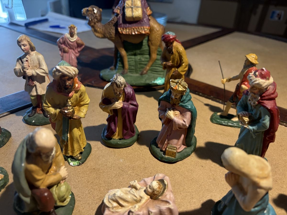 Figuren: Krippenfiguren-Set alt; guter Zustand – Gebraucht aus Meierskappel von Hala03 2
