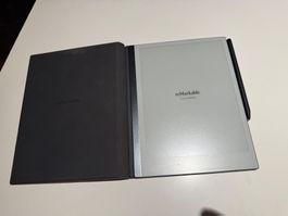 ReMarkable 2 mit Leder-Folio + Marker Plus