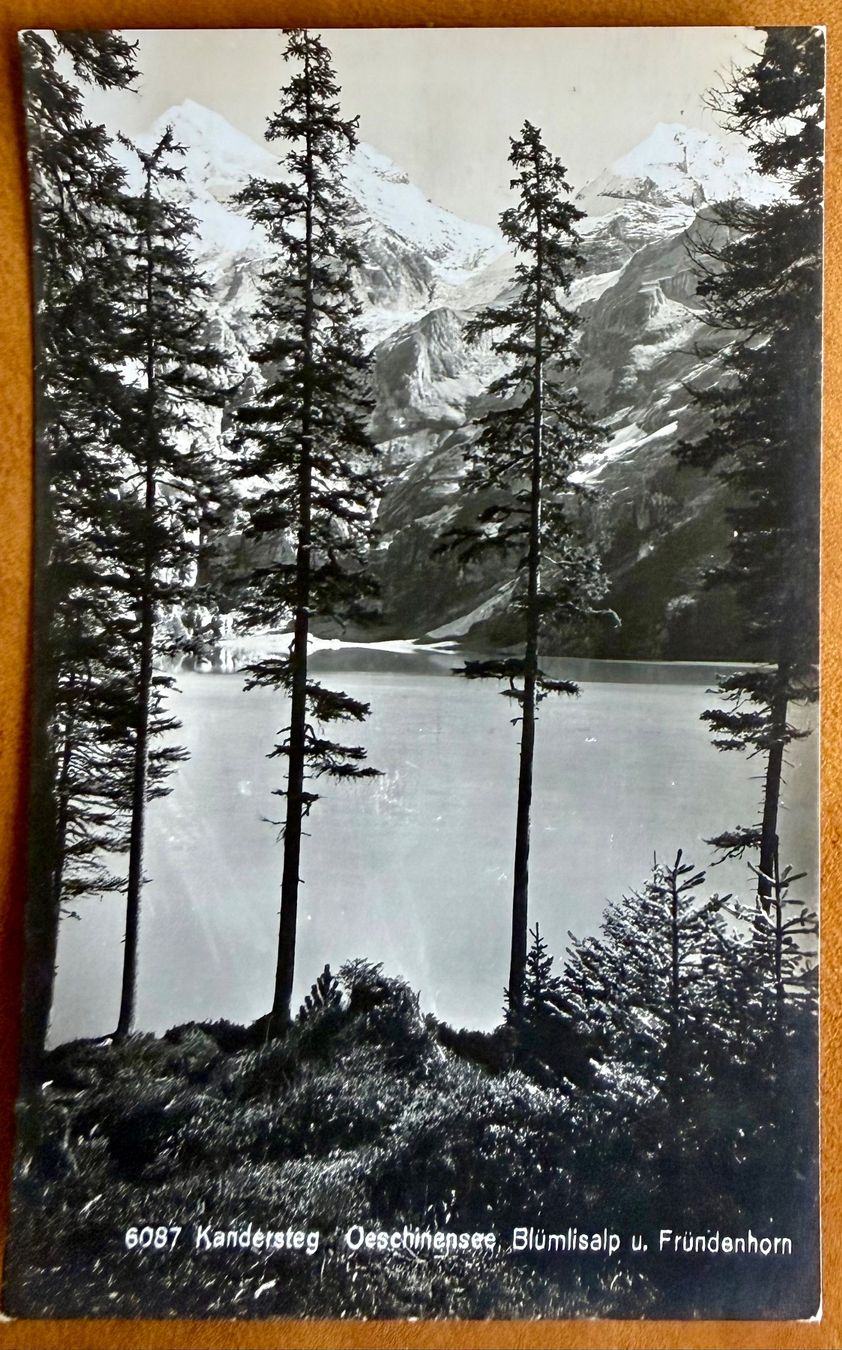 Cartoline postali: Oeschinensee - Carte ancienne – Usato da Lutry venduto da Ediego