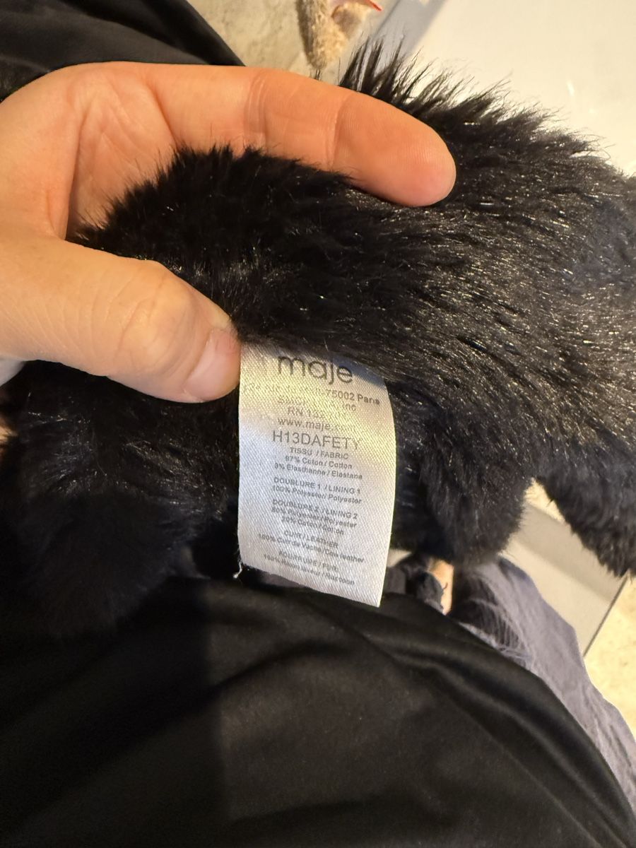 Maje Giacche: Veste Maje fausse fourrure – Usato da Schönried venduto da mae_hb92 5