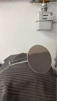 Specchio da trucco rotondo, design moderno, 2023