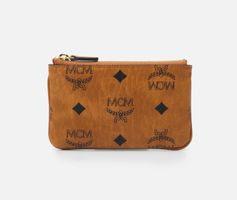 * MCM AREN VISETOS CARD CASE - GELDBÖRSE - COGNAC