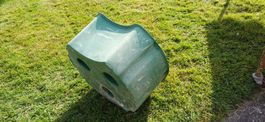 Socle pour cuve à eau...outres idées?Sockel für Regentonne!