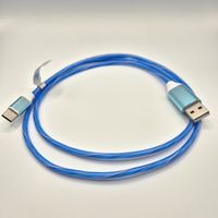 USB-A auf USB-C Kabel mit LED Licht – Schnellladung – NEU