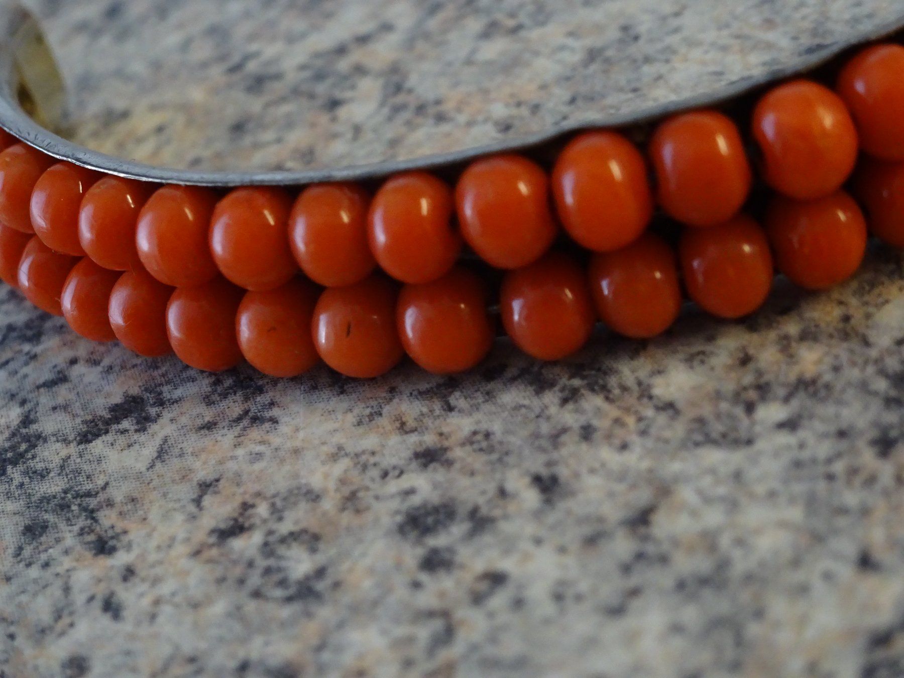 Bracciali & Braccialetti: Edelkorallen Perlen Sardinien / 19Jh. – Usato da Esslingen venduto da FetteSchnecke 6