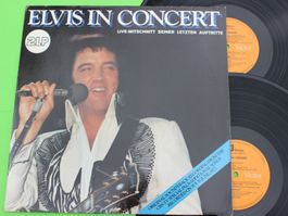 Elvis Presley - Elvis in Concert (Germany) 2LP Vinyl