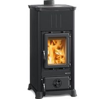 Poêle à bois La Nordica Emiliana Steel 6.5kW noir