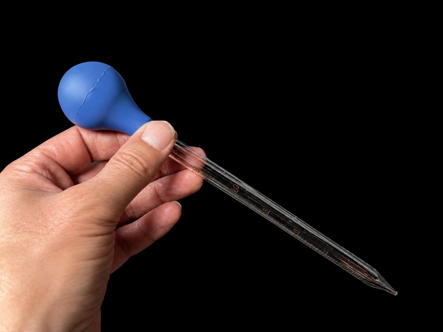 Tutti gli attrezzi: Glaspipette 10 ml mit Gummi-Saugball NEU – Nuovo e nell'imballaggio originale da Lützelflüh-Goldb venduto da Elementis