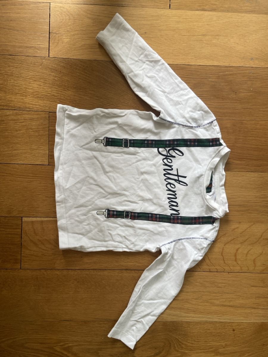 Camicie, T-shirt & Polo: Langarmshirt  Gentleman Grösse 104 – Usato da Zürich venduto da ManonsVintage