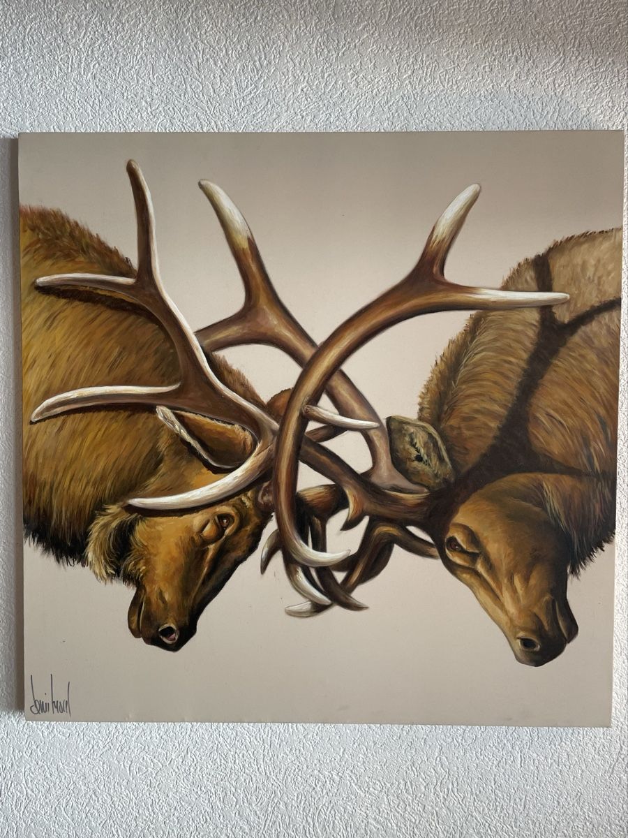 Dipinti: Œuvre originale de Denis Morel – Usato da Crans-Montana venduto da pea_k6bc