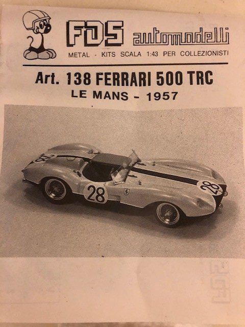 Ferrari Modellini d'auto: FDS-Kit Ferrari – Nuovo (secondo la descrizione) da Muttenz venduto da Gucci2005 2