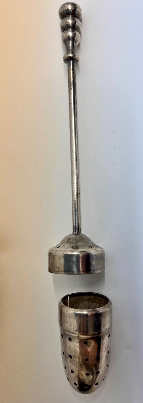 Teekannen: Antike versilbert Tee-Ei 2 Stk.(1925) – Gebraucht aus Möhlin von mil_h55x 8