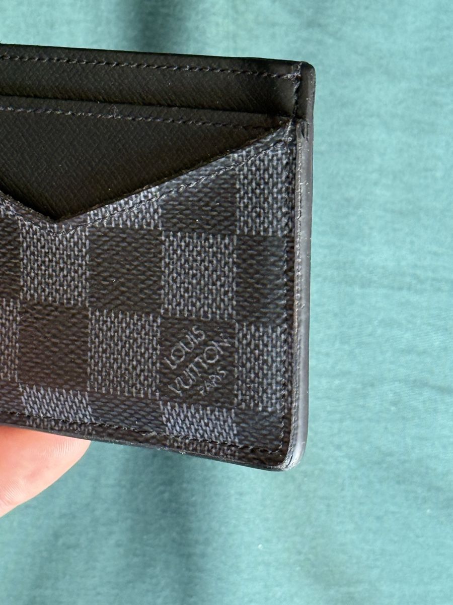 Louis Vuitton Portefeuilles: Louis Vuitton Kartenetui Damier Graphite gebraucht – D'occasion à Zürich par mangomaster 2
