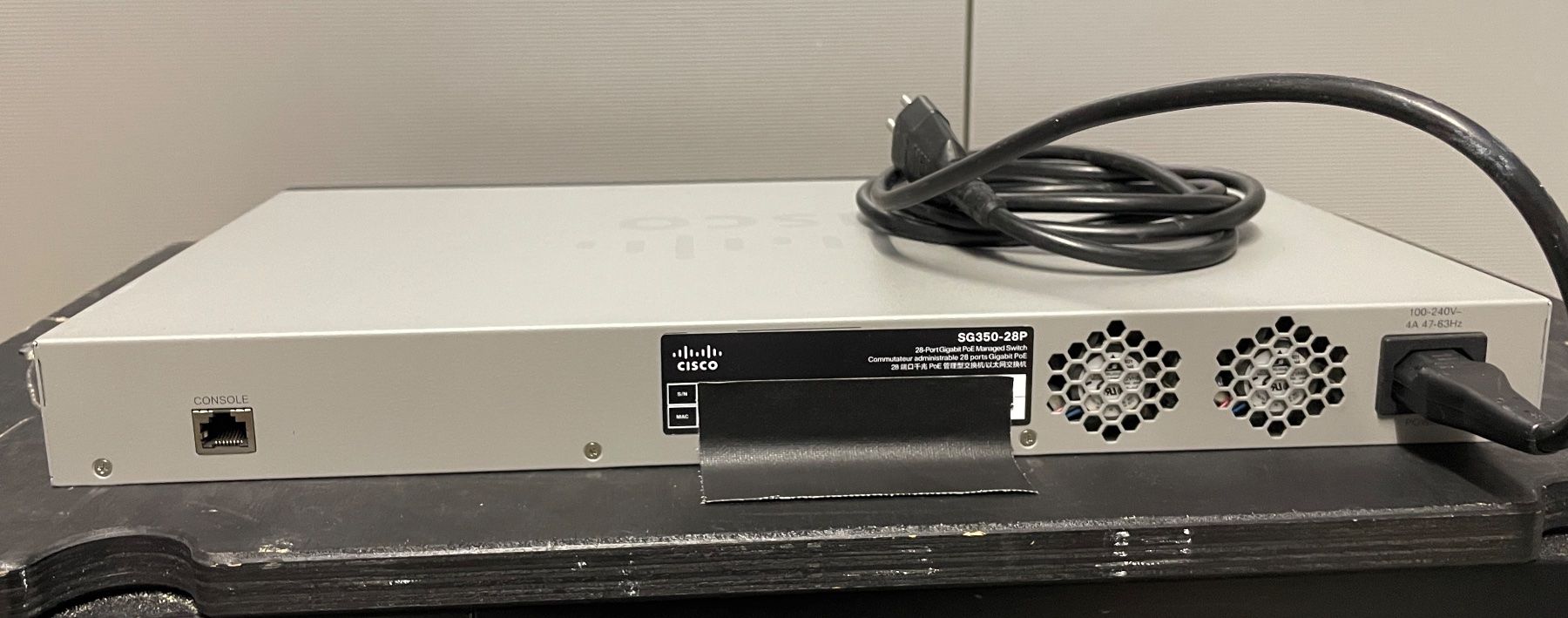 Cisco Hub & Switch: Cisco SG350-28P POE Switch 2/4 – Usato da Brütten venduto da Danisp 2