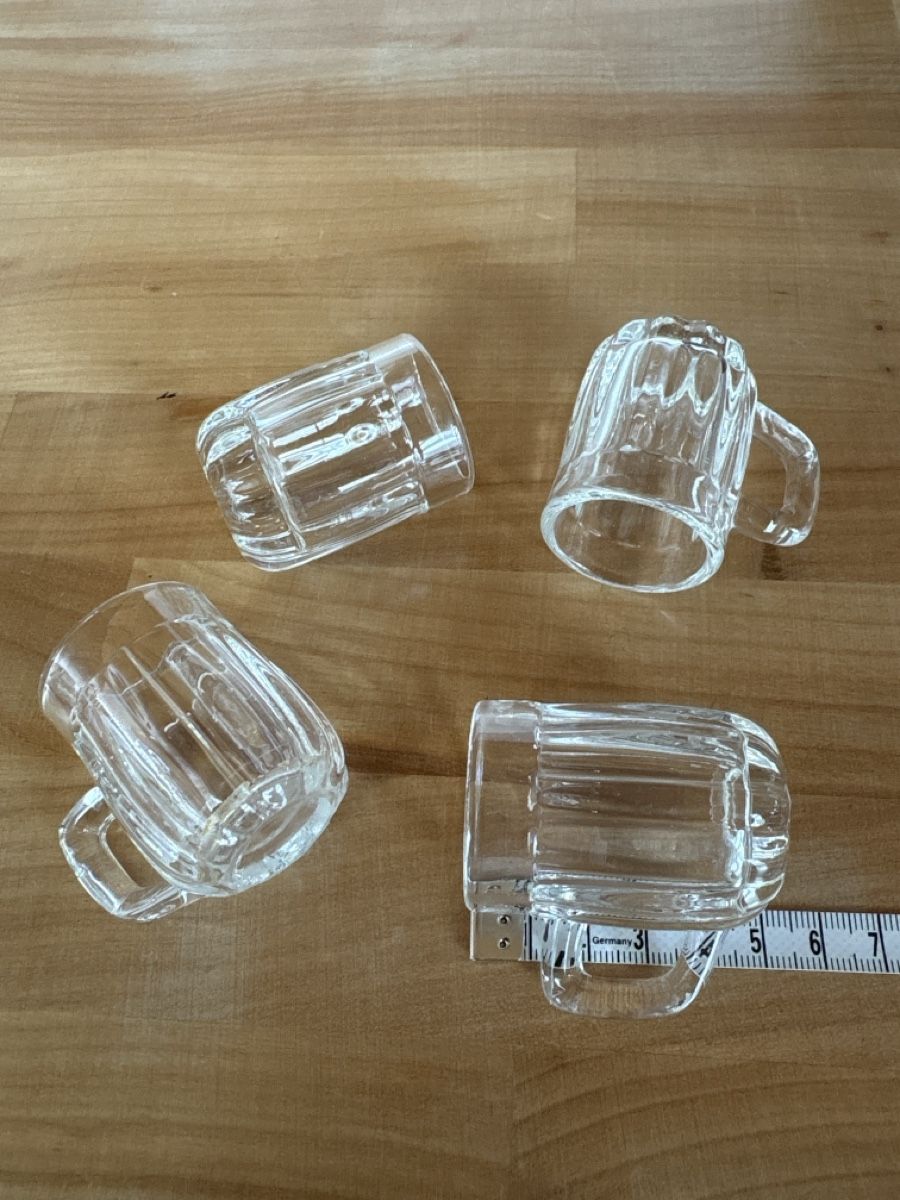 Bicchieri: mini Bierhumpen Shot Gläser – Usato da Rümlang venduto da BoutiqueMonique16 1