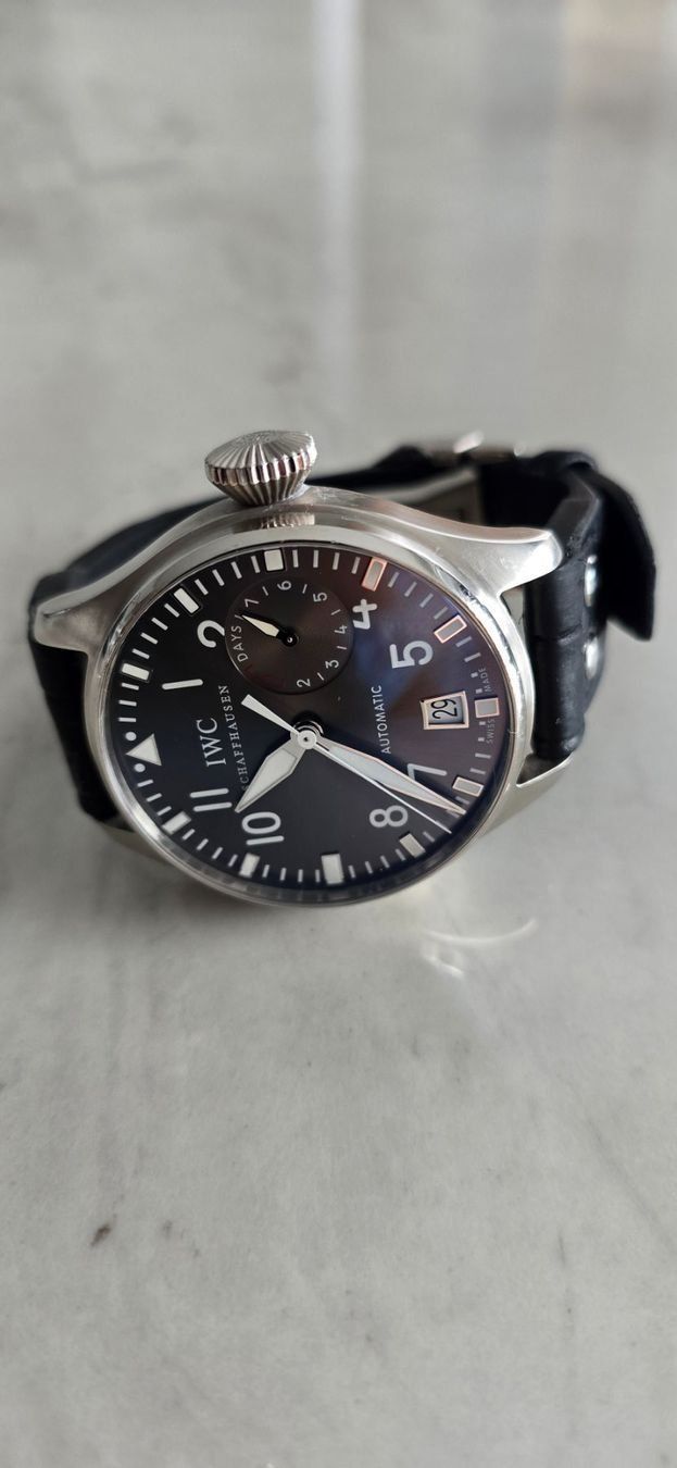 IWC Uhren: IWC Big Pilot 18k Weissgold – Gebraucht aus Thalwil von malexx 1