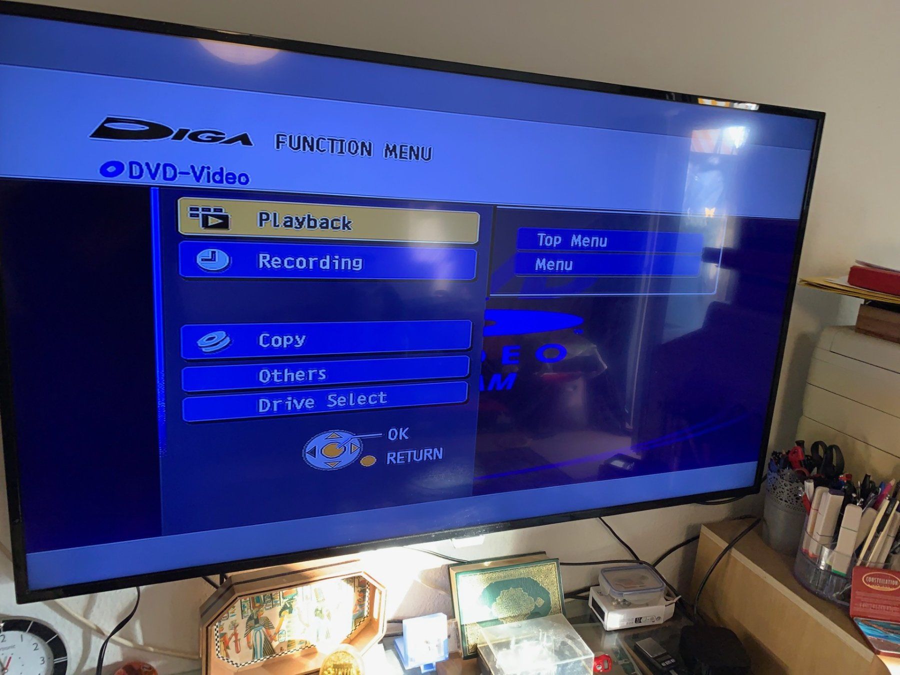 Panasonic Lettore multimediale & Streamer: Panasonic DMR-EH49EC-K DVD / Harddisk Recorder – Usato da Emmen venduto da newcar4you