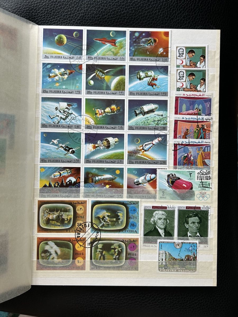 Tutti i francobolli: Briefmarkenalbum Arabische Emirate – Usato da Emmen venduto da Carbru 5