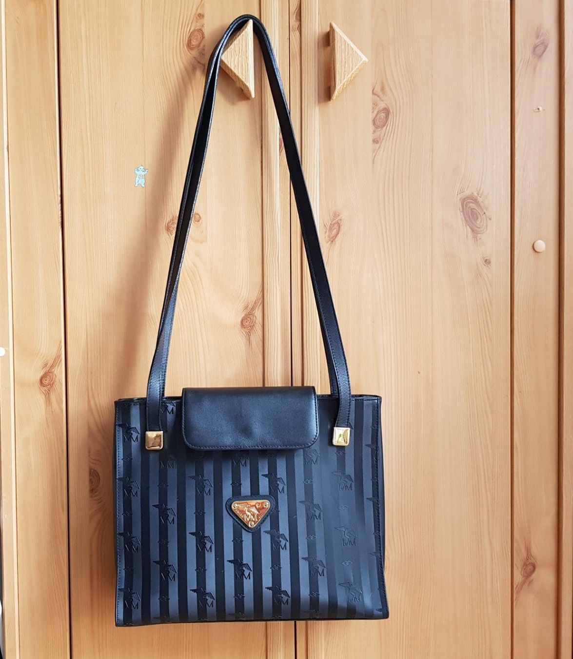 Maison Mollerus Borse da donna: Maison Mollerus Handtasche schwarz – Usato da Basel venduto da Birs868