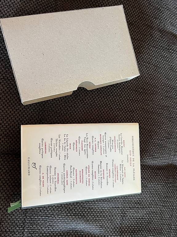 Livres: Pléiade, oeuvres complètes de Cros et de Corbière – D'occasion à Salins par fec_8tq9 3