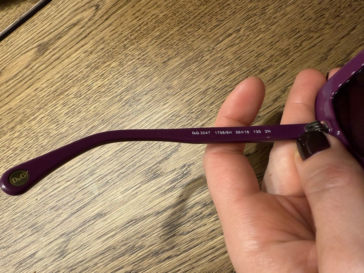 Dolce & Gabbana Occhiali & Lenti: Purple Dolce & Gabbana Sunglasses – Nuovo (secondo la descrizione) da Zug venduto da Nat.yushkevich 4