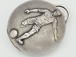 Seltene Taschenuhr Borel Fils & Cie 925 Silber