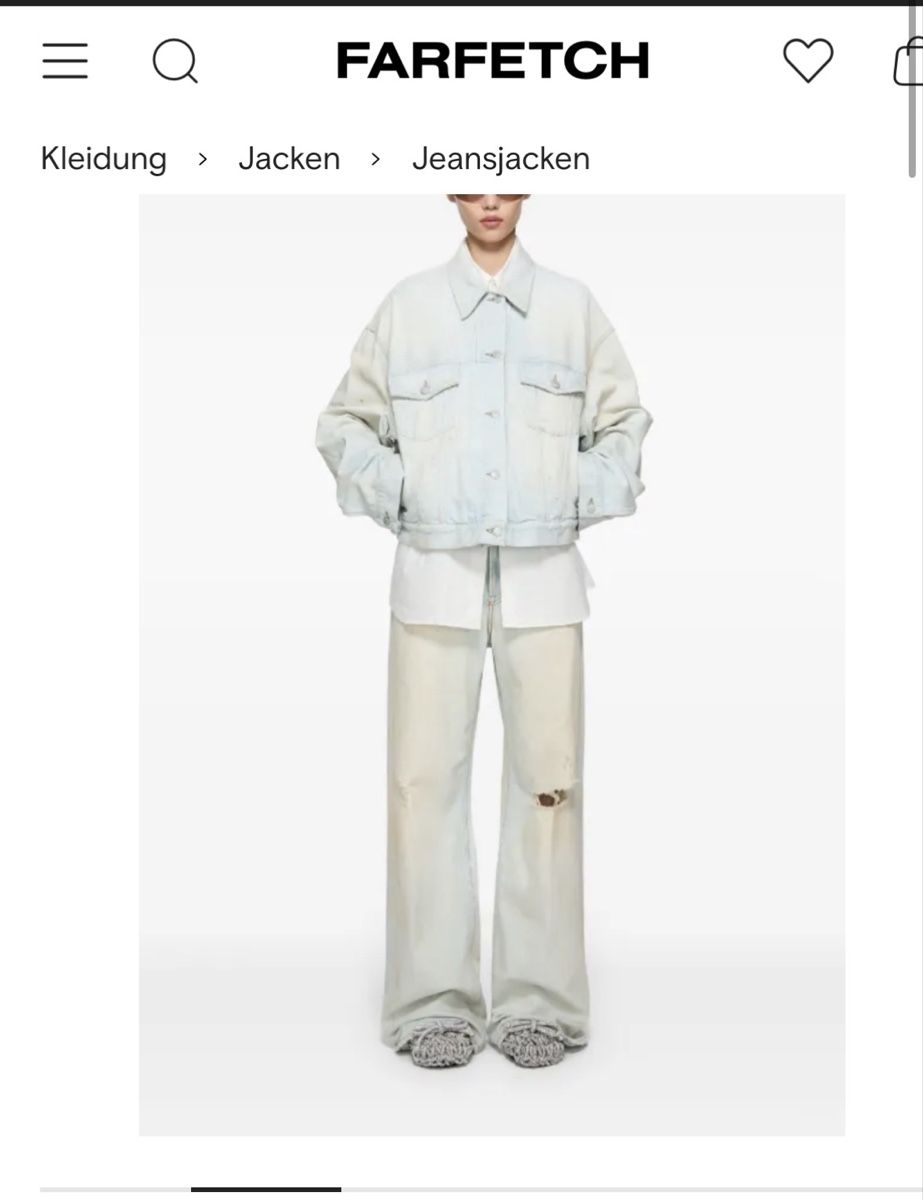 Acne Studios Giacche: Acne studios bla konst Jeans Jacke  – Usato da Zürich venduto da Altnic