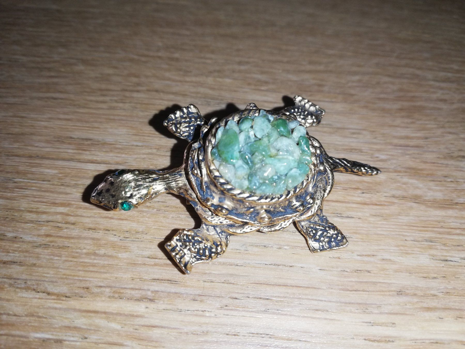 Spille & Fermagli: Brosche Schildkröte – Usato da Aarburg venduto da Emelie