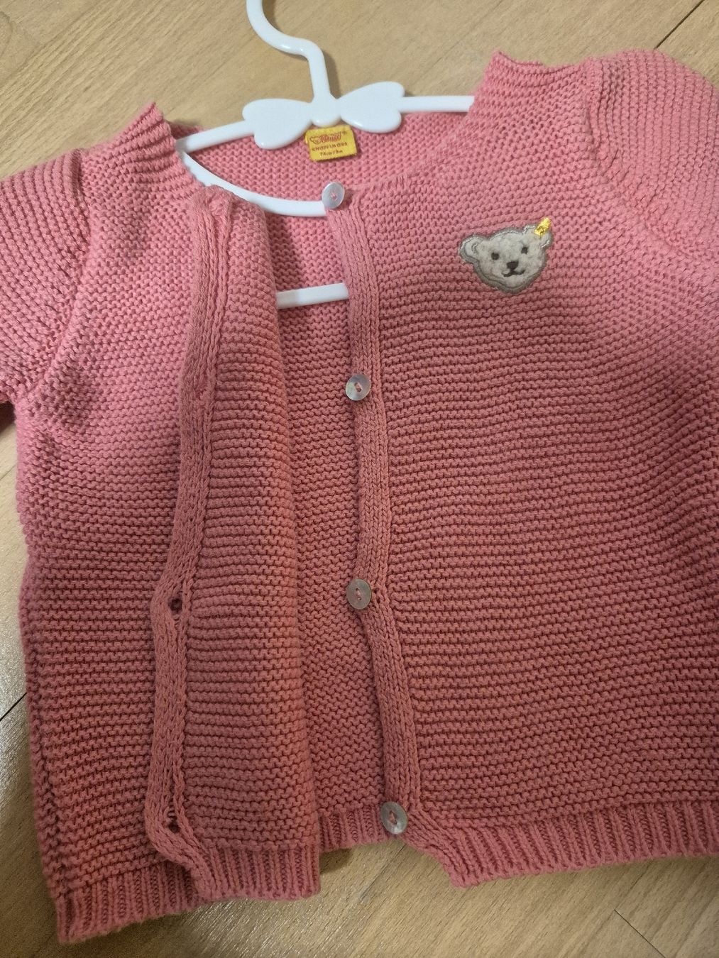 Steiff Giacche & Cappotti: Steiff Strickjacke - Dünn - Mädchen - Baby Größe 74 – Usato da Seuzach venduto da Xauberai 6