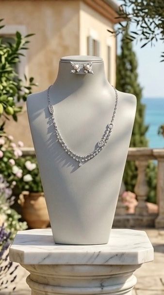 Catenine: Collier Nébuleuse d’Argent – Nuovo e nell'imballaggio originale da St-Maurice venduto da Sandrinette123 5