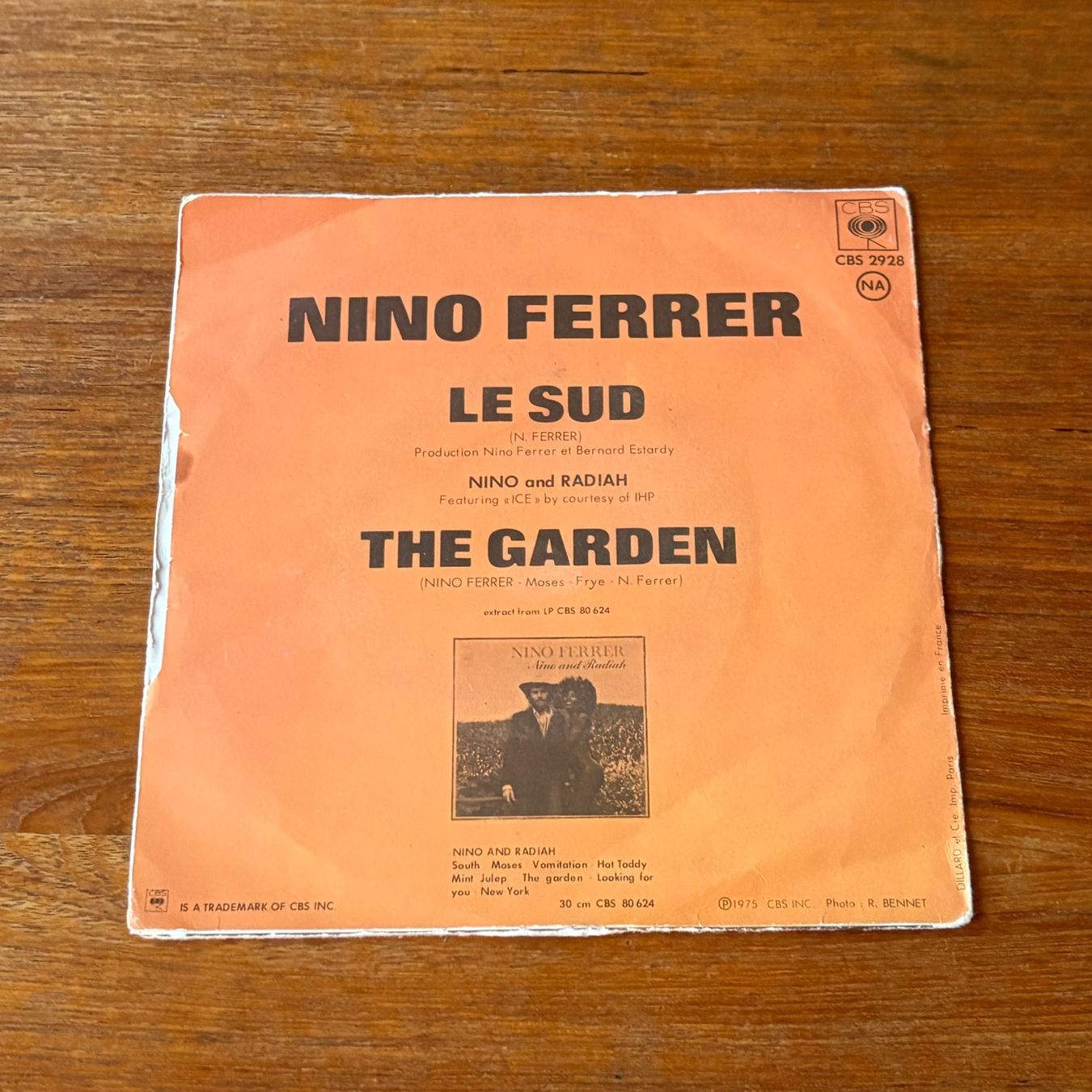 Dischi in vinile: Nino Ferrer – Le Sud – Usato da Zürich venduto da gaal7 1