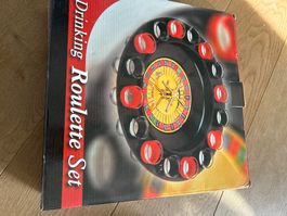 Drinking Roulette mit 16 Gläser, Party Spiel, Neuwertig!