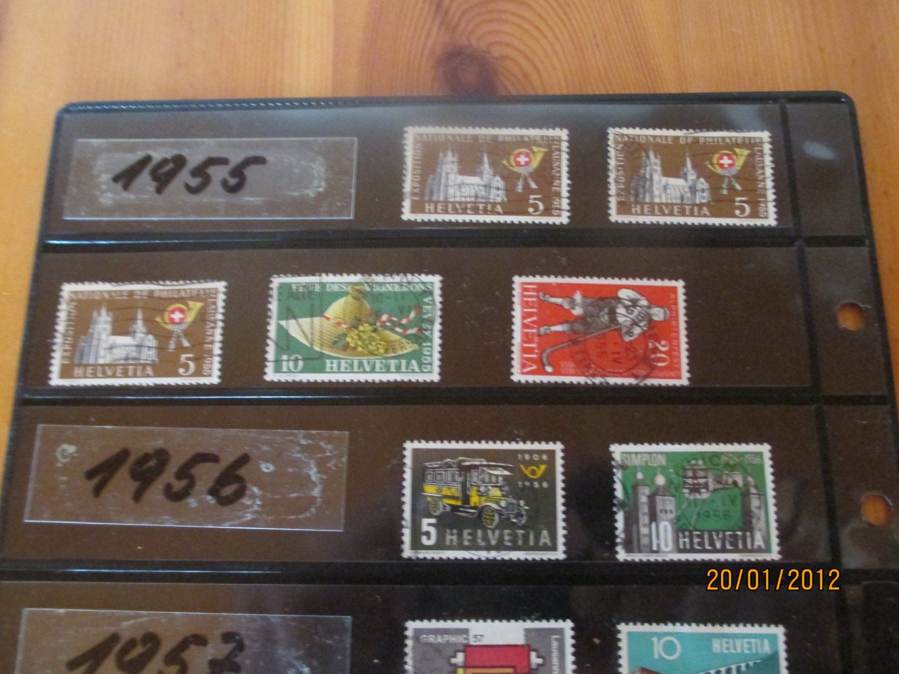 Alle Briefmarken: Briefmarken – Gebraucht aus Weier im Emmental von waefler03 4