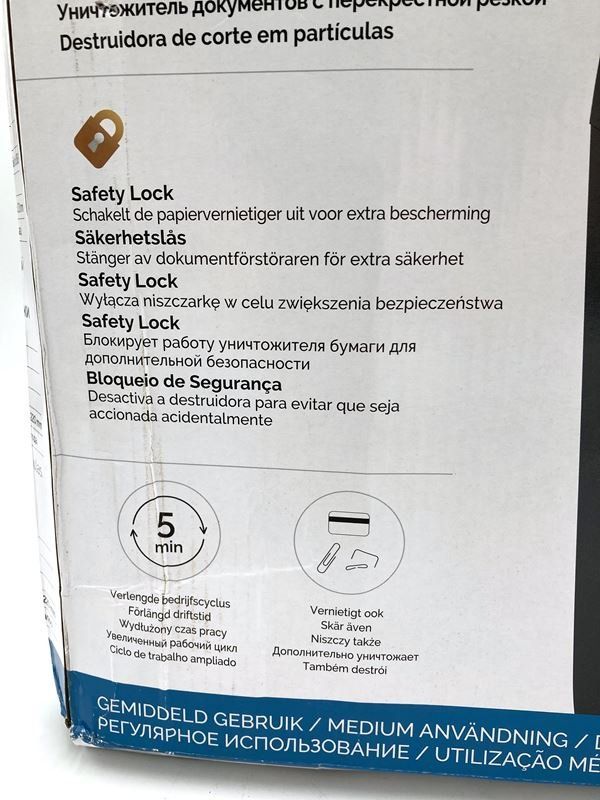Fellowes Distruggi documenti: FELLOWES | Powershred LX50 | schwarz – Usato da Wittenbach venduto da Restwert_St-Gallen 7