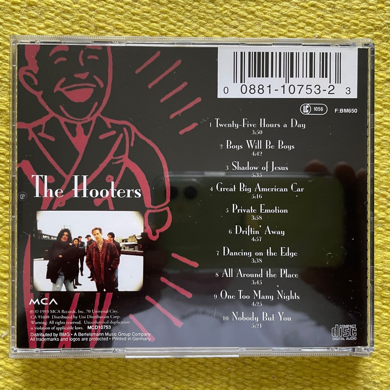 CDs: HOOTERS-OUT OF BODY – Gebraucht aus Rorschacherberg von CD-Roli 1