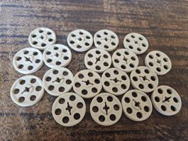 lego 4185 lot de 18 pièces Tan Technic Wedge Belt Wheel