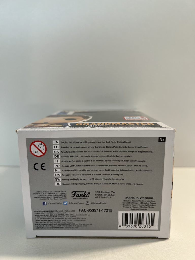 Funko Figuren: Funko POP! Marvel Thor Ragnarok Grandmaster Edition Limitée – Neu und originalverpackt aus Le Mouret von perfectbijou 5