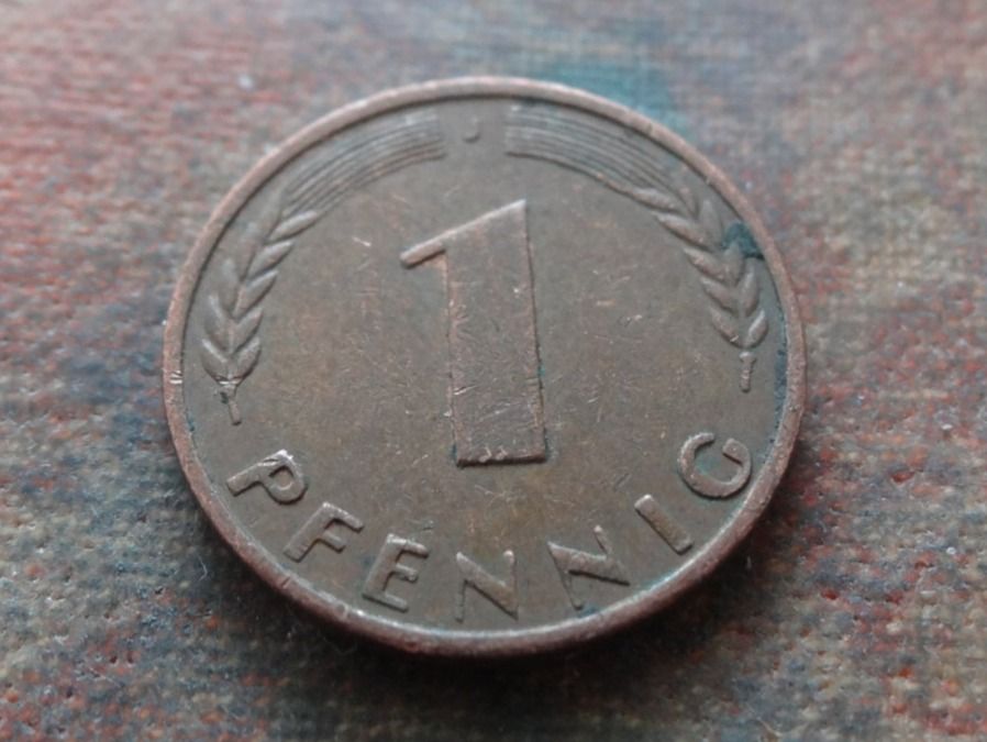 Tutti le monete: DEUTSCHLAND 1 Pfennig 1966 – Usato da Romanel-sur-Lausanne venduto da Swift13 1